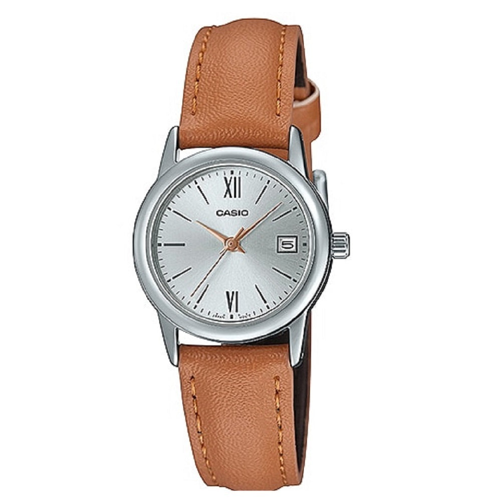 Reloj CASIO analogo para mujer-LTP-V002L-7B3