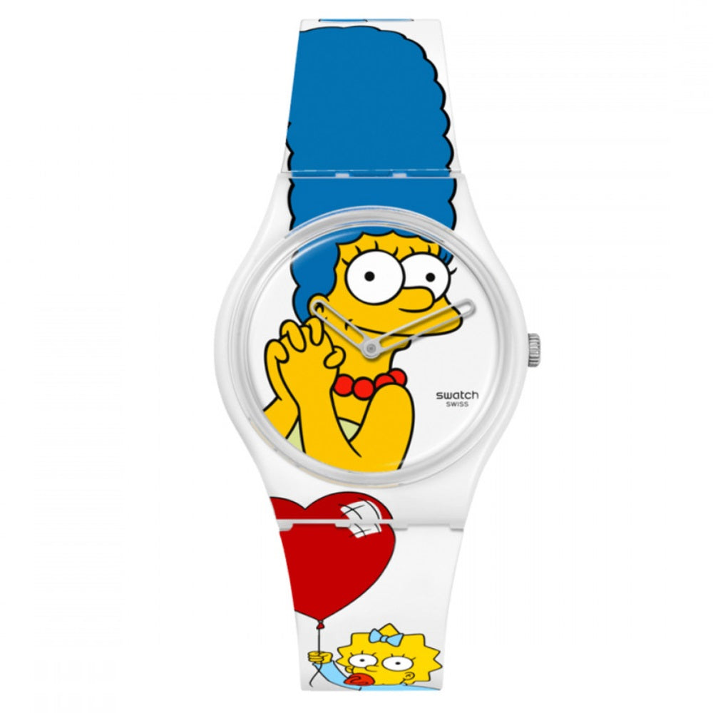 Reloj Swatch Marge - Los Simpson SO28Z116