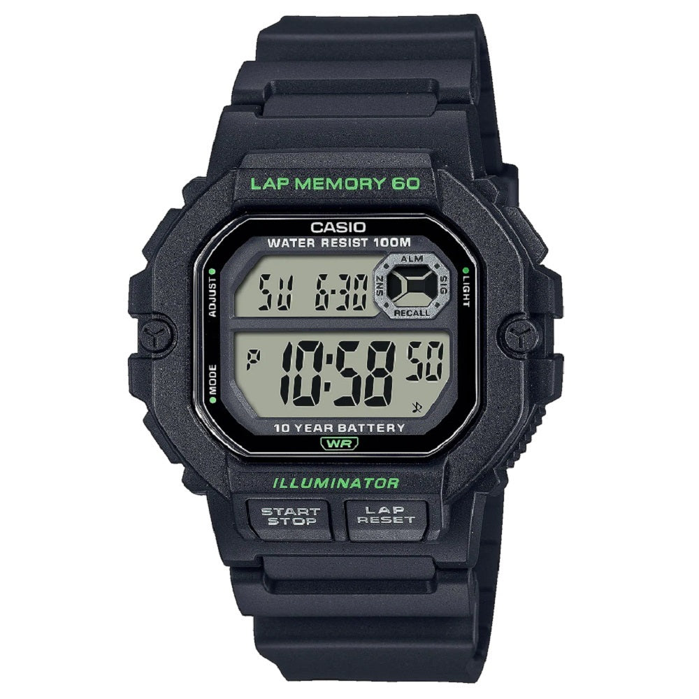 Reloj CASIO cronografo para hombre -WS-1400H-1A