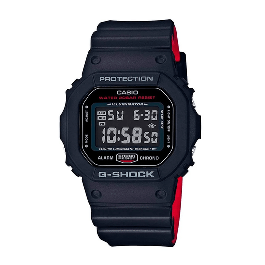 Reloj casio digital para hombre-DW-5600HR-1D