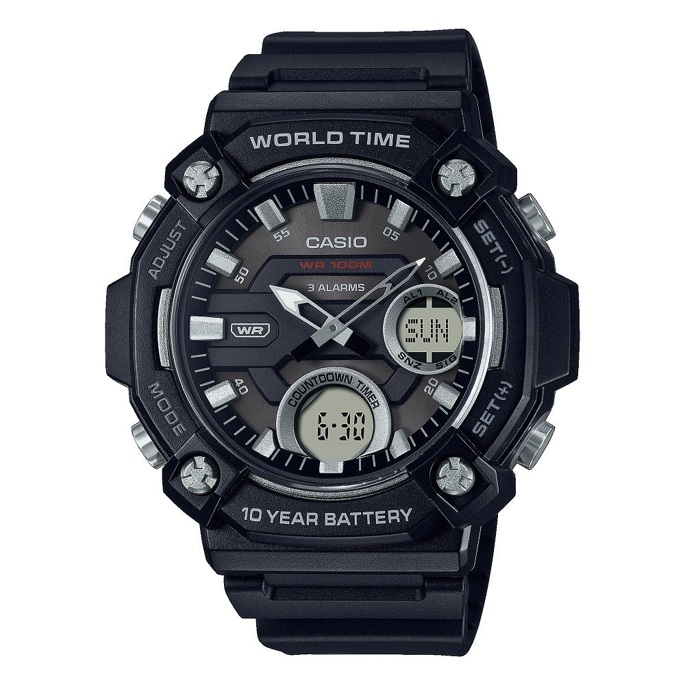 Reloj CASIO anadigi  para hombre -AEQ-120W-1A