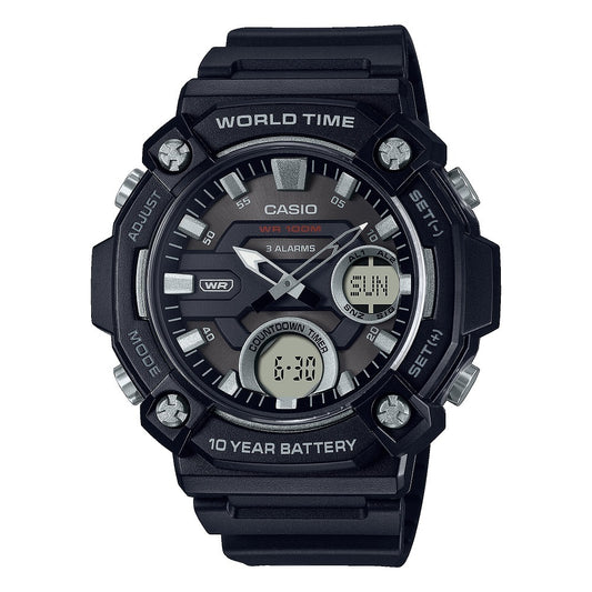 Reloj CASIO anadigi  para hombre -AEQ-120W-1A