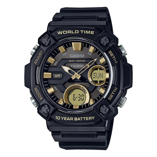 Reloj CASIO anadigi para hombre -AEQ-120W-9A