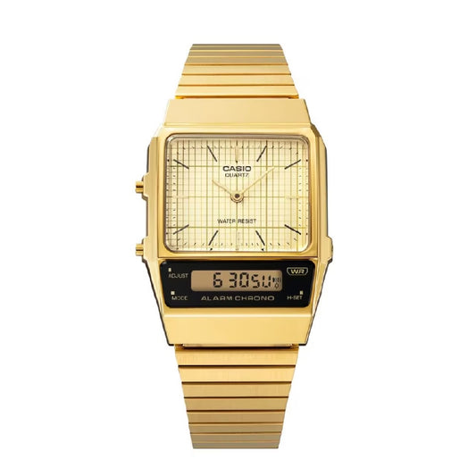 Reloj Casio Anadigi para mujer  AQ-800EG-9A