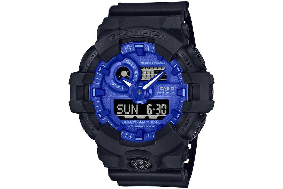 Reloj CASIO anadigi para hombre-GA-700BP-1A