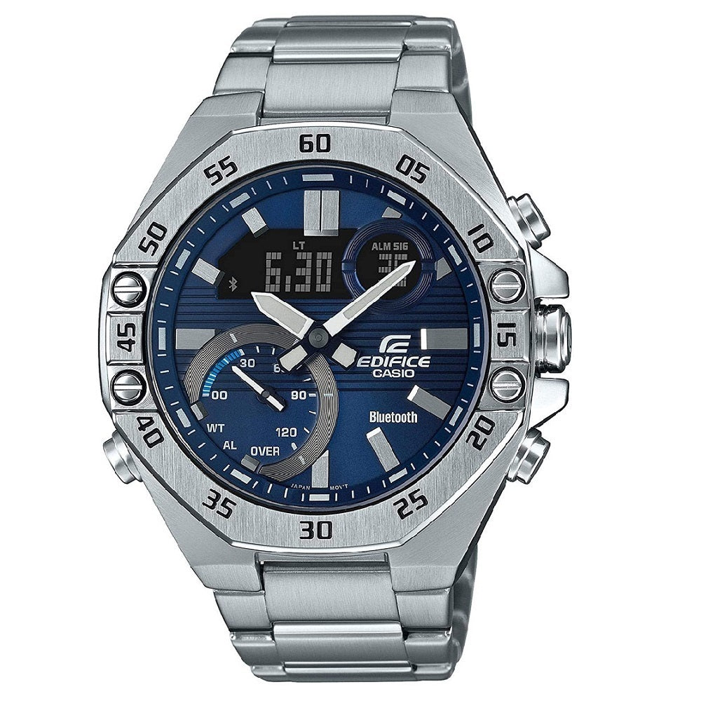 Reloj CASIO anadigi  para hombre-ECB-10D-2A