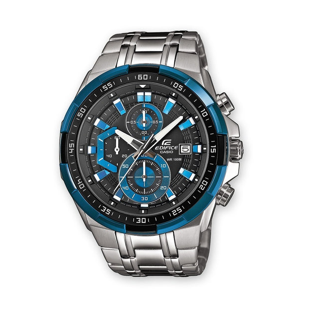 RELOJ CASIO EDIFICE  EFR-539D-1A2 PLATEADO/AZUL