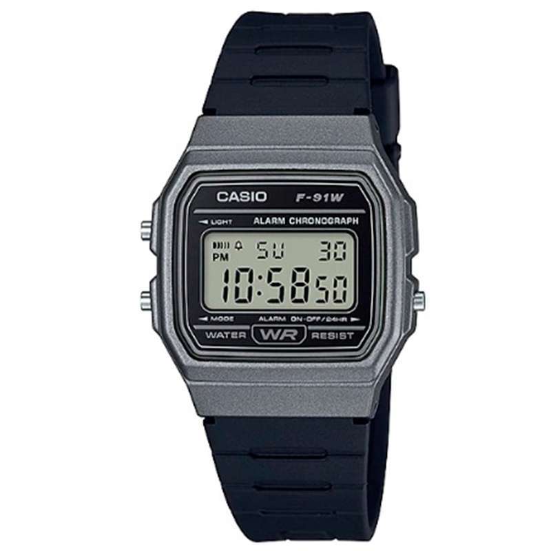 Reloj Casio Digital para Unisex F-91WM-1B