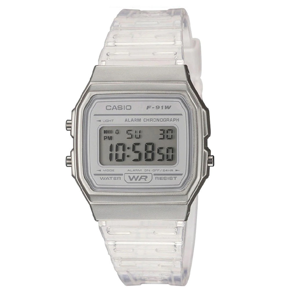 Reloj CASIO digital para unisex-F-91WS-7D