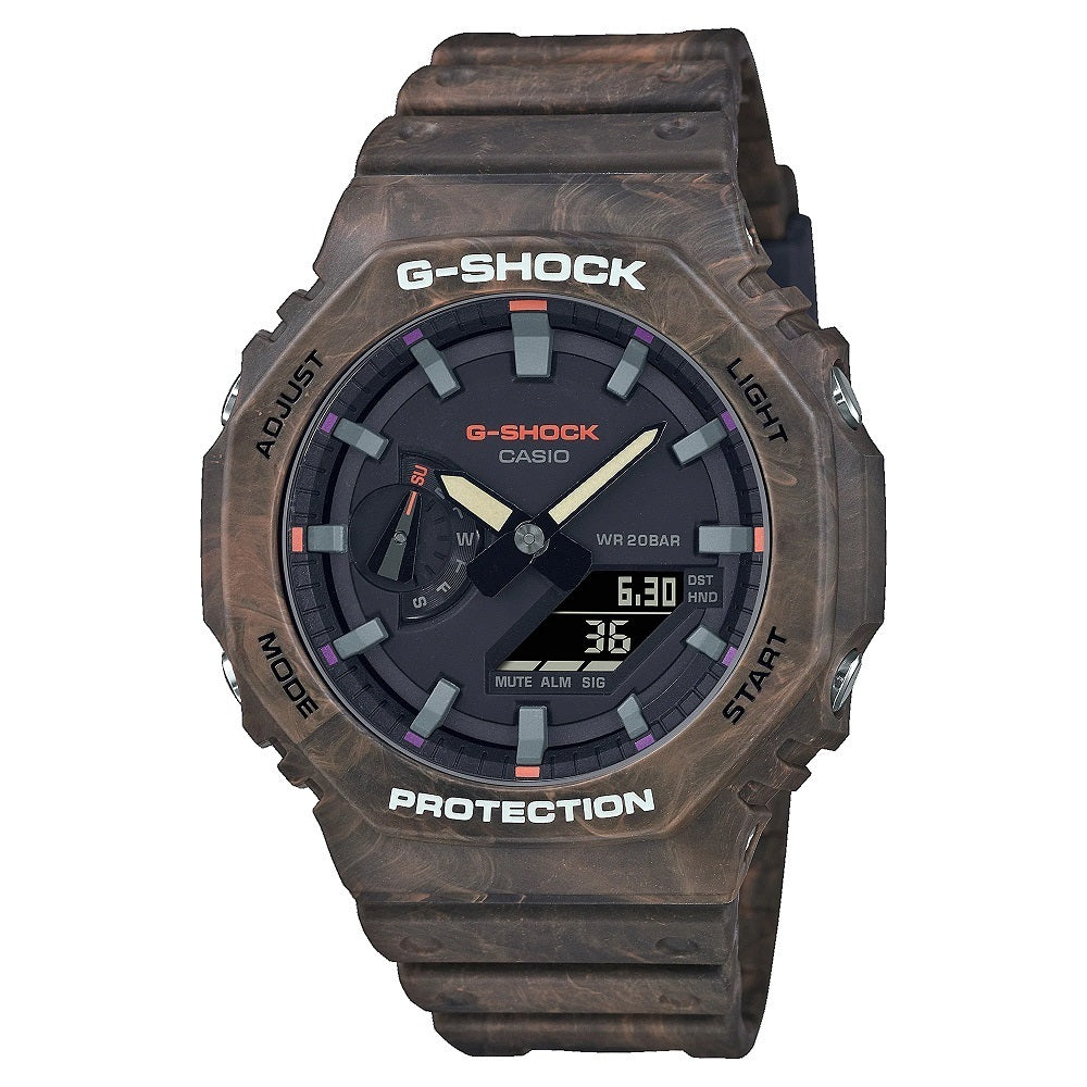 Reloj CASIO anadigi  para hombre -GA-2100FR-5A