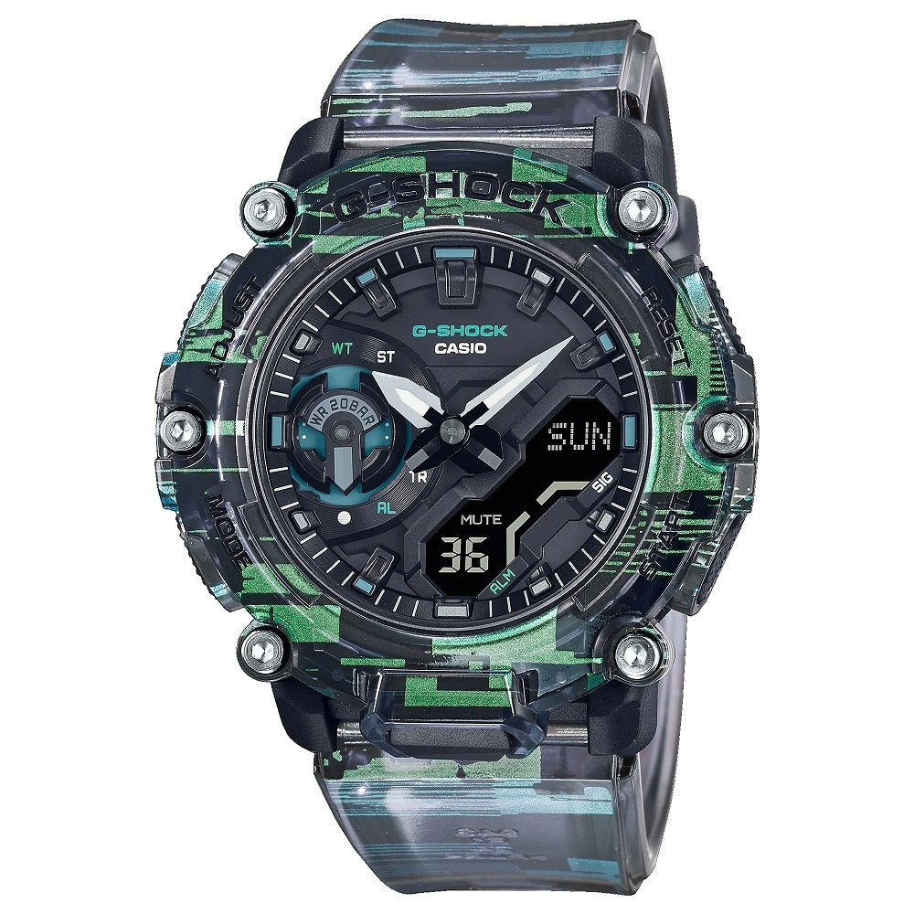 Reloj CASIO anadigi  para hombre -GA-2200NN-1A