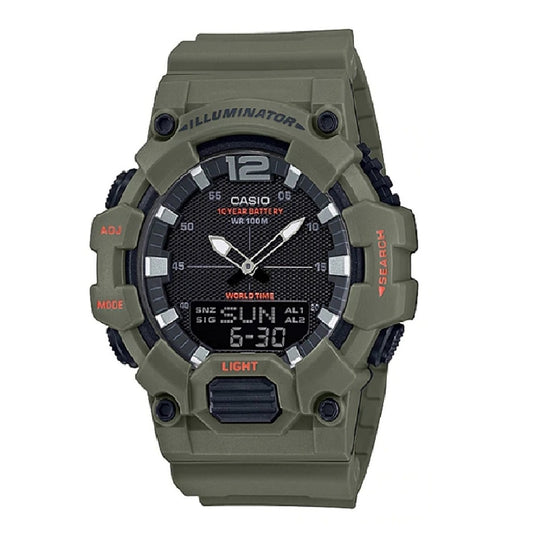 Reloj casio anadigi para hombre-HDC-700-3A2