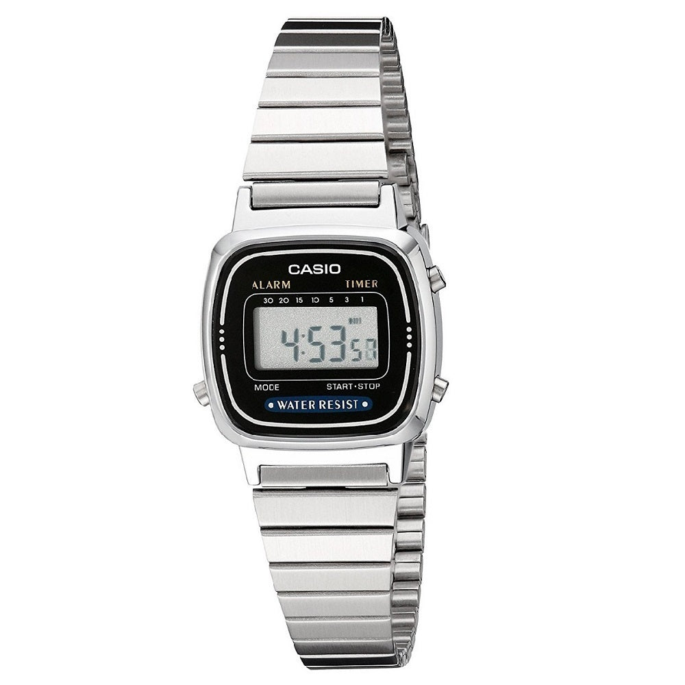 RELOJ CASIO DIGITAL PARA MUJER LA-670WA-1D