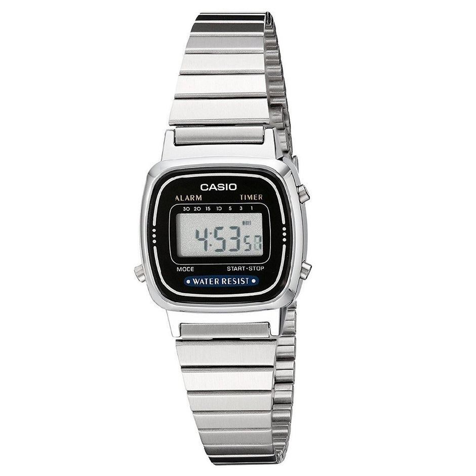 RELOJ CASIO DIGITAL PARA MUJER LA-670WA-1D