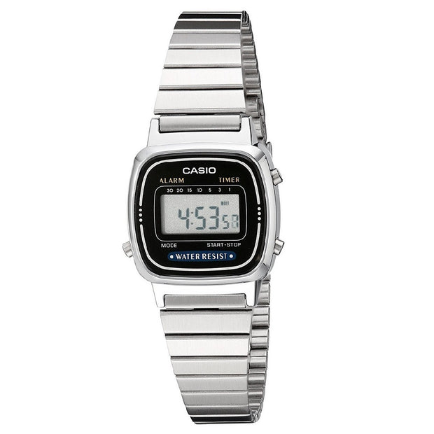RELOJ CASIO DIGITAL PARA MUJER LA-670WA-1D