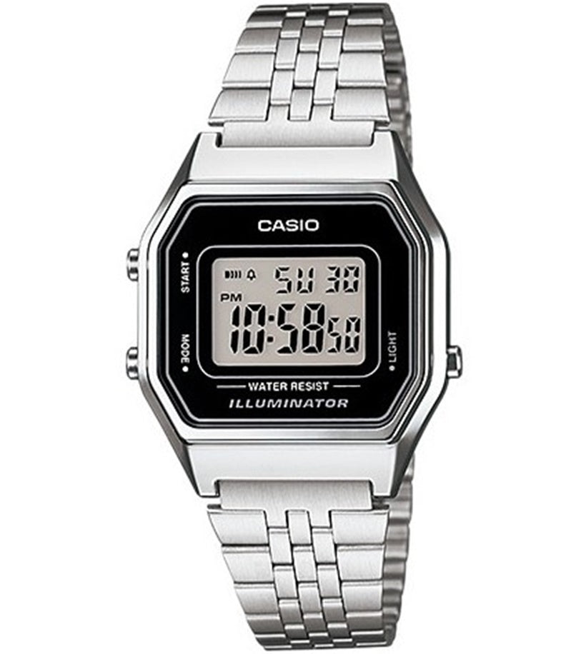 Reloj casio digital para mujer-LA-680WA-1D