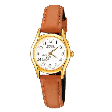 RELOJ CASIO MUJER CUERO LTP-1094Q-7A
