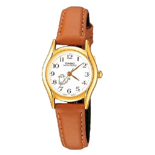 RELOJ CASIO MUJER CUERO LTP-1094Q-7A