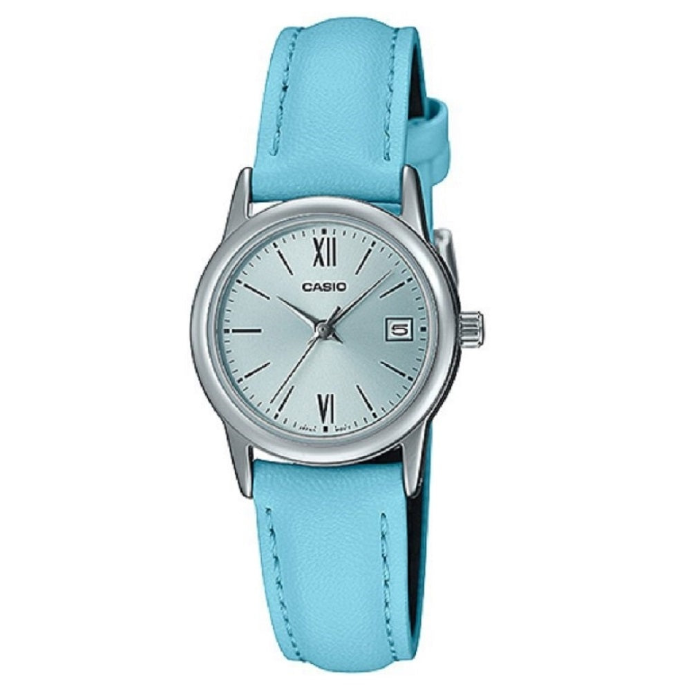 RELOJ CASIO ANALOGO PARA MUJER LTP-V002L-2B3