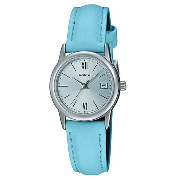 RELOJ CASIO ANALOGO PARA MUJER LTP-V002L-2B3
