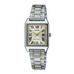 RELOJ CASIO PARA MUJER CUADRADO- LTP-V007SG-9B