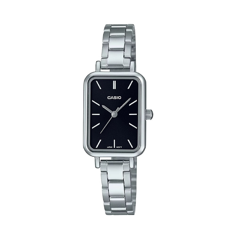 RELOJ CASIO NEGRO  MUJER LTP-V009D-1E