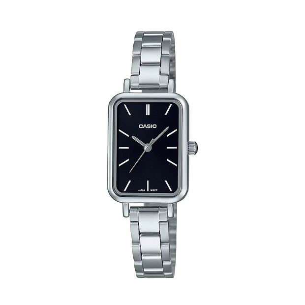 RELOJ CASIO NEGRO  MUJER LTP-V009D-1E