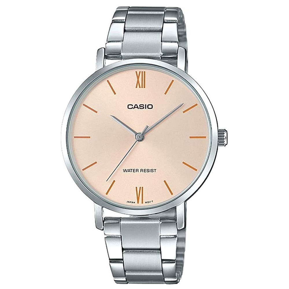 Reloj casio analogo para mujer-LTP-VT01D-4B