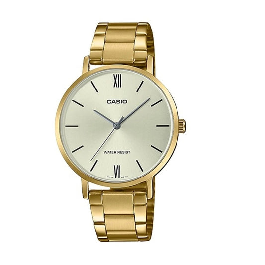 Reloj CASIO analogo para mujer-LTP-VT01G-9B