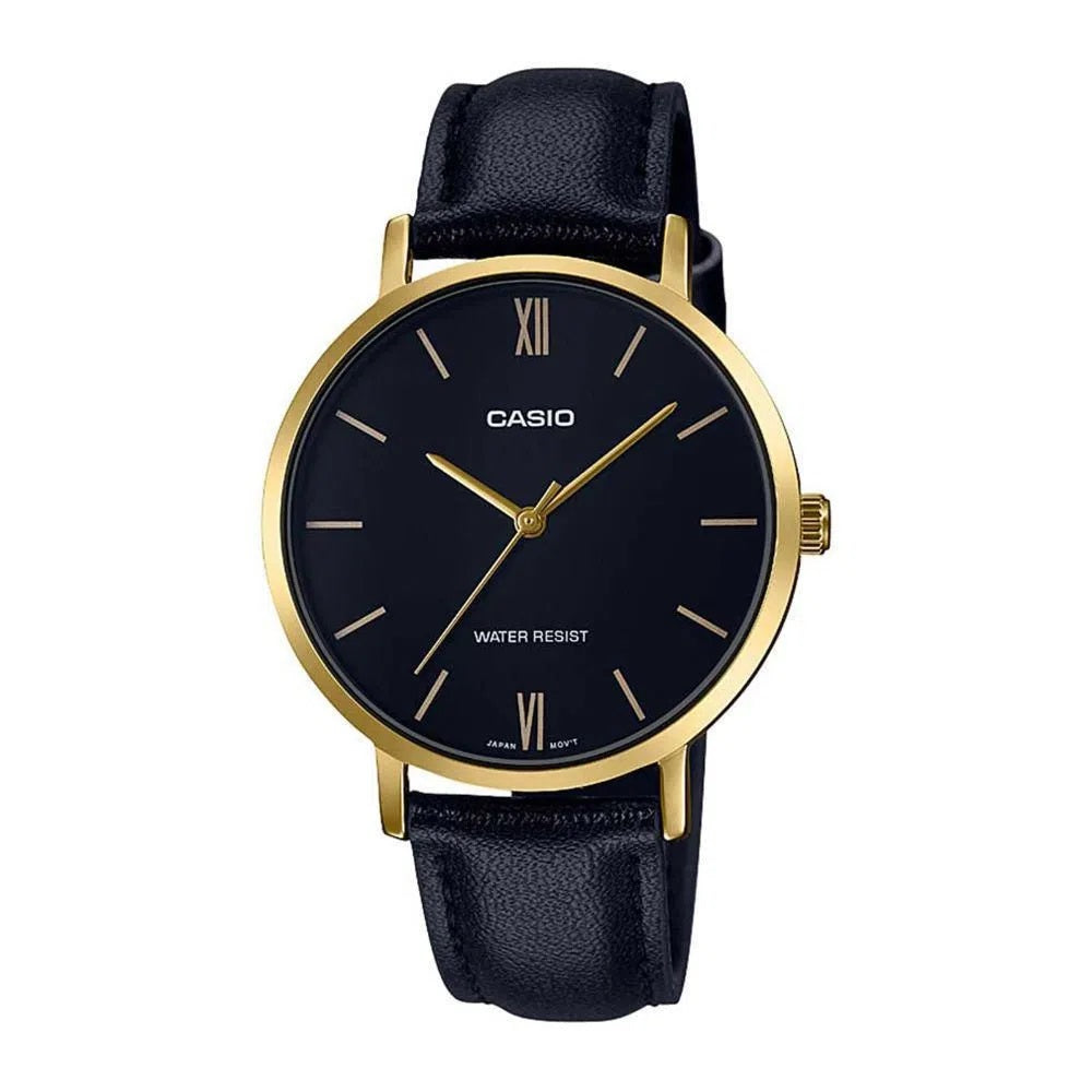 Reloj CASIO analogo para mujer-LTP-VT01GL-1B