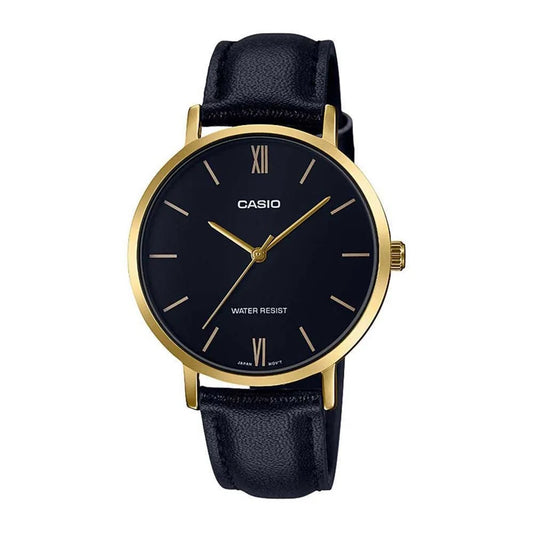 Reloj CASIO analogo para mujer-LTP-VT01GL-1B