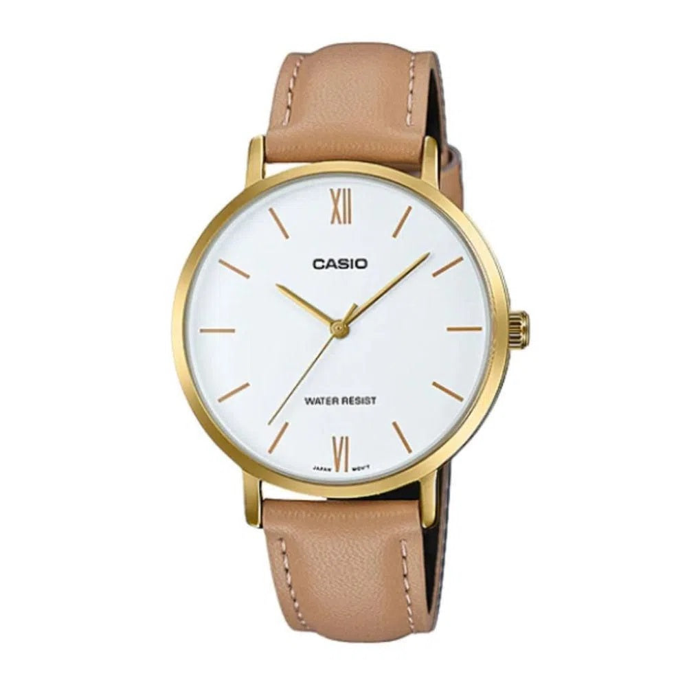 Reloj CASIO analogo para mujer-LTP-VT01GL-7B