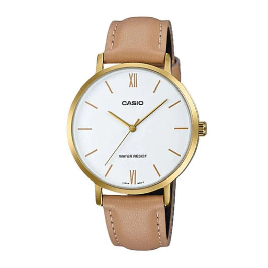 Reloj CASIO analogo para mujer-LTP-VT01GL-7B