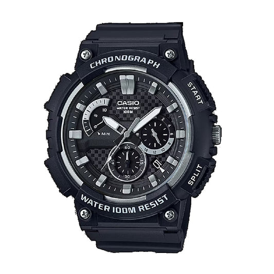 Reloj CASIO calendario  para hombre -MCW-200H-1A2