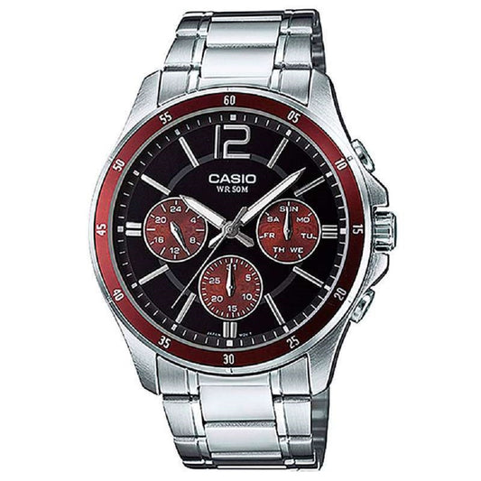 Reloj casio multifuncion para hombre-MTP-1374D-5A