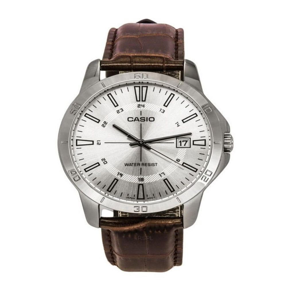 RELOJ CASIO PLATEADO HOMBRE MTP-V004L-7C