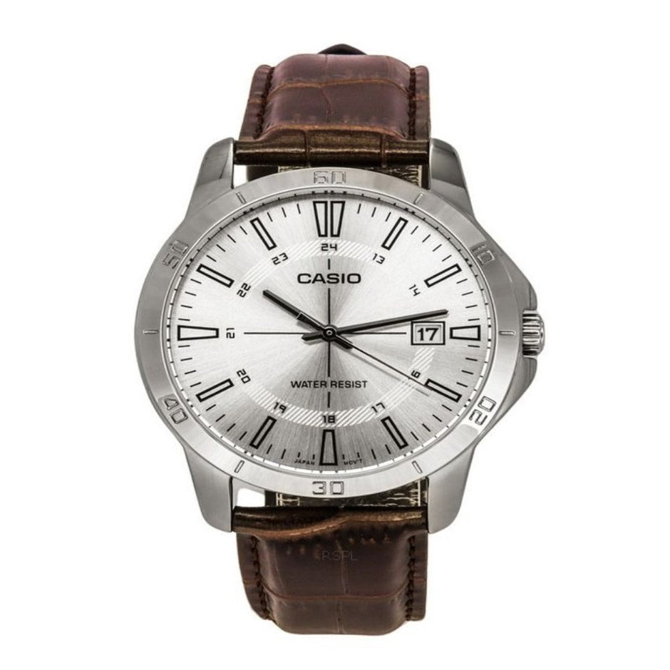 RELOJ CASIO PLATEADO HOMBRE MTP-V004L-7C