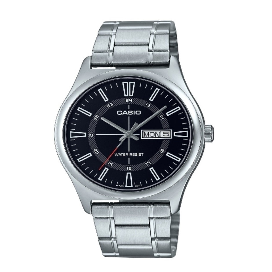 RELOJ CASIO NEGRO HOMBRE MTP-V006D-1C