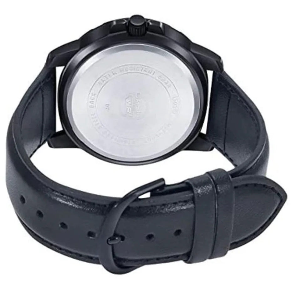 RELOJ CASIO NEGRO  HOMBRE MTP-VD01BL-1B