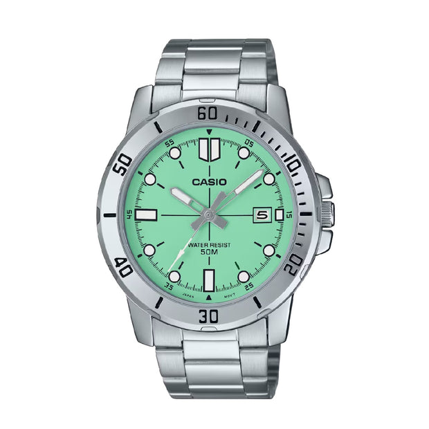 RELOJ CASIO PARA HOMBRE MTP-VD01D-3E1