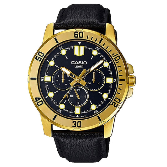 Reloj CASIO analogo para hombre-MTP-VD300GL-1E