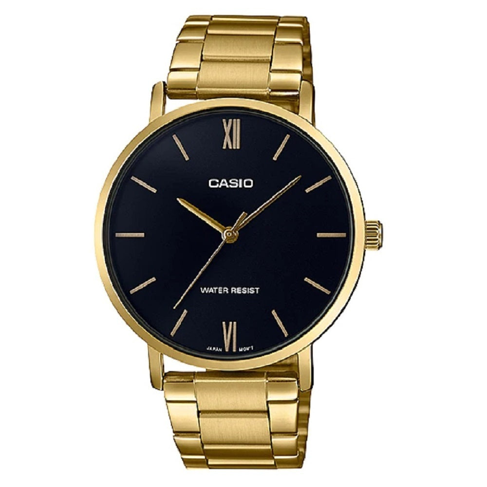 Reloj CASIO analogo para hombre -MTP-VT01G-1B