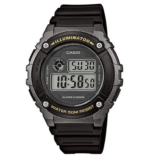 Reloj Casio Digital Hombre W-216H-1B