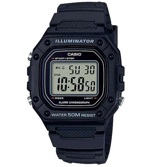 Reloj Casio Digital Unisex W-218H-1A