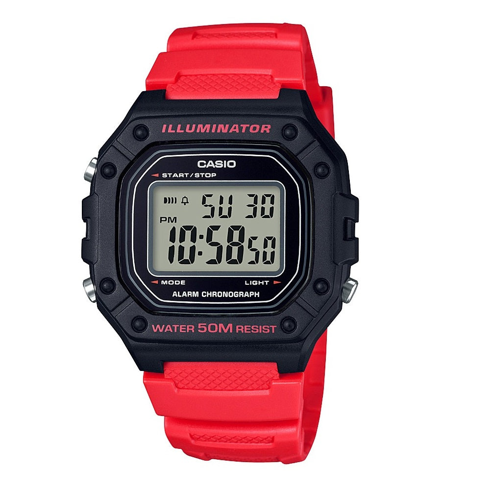 Reloj casio digital para hombre-W-218H-4B