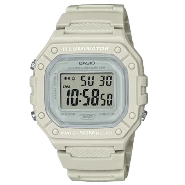 RELOJ CASIO W-218H-4B