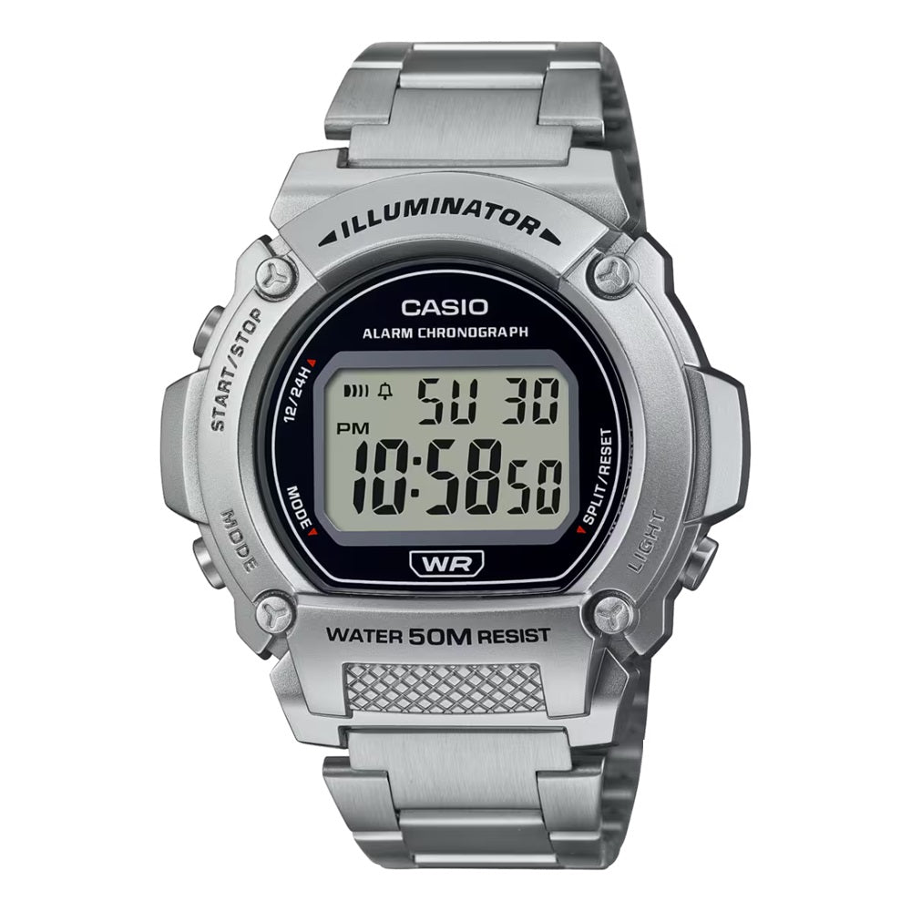 Reloj Casio Digital para Hombre W-219HD-1A