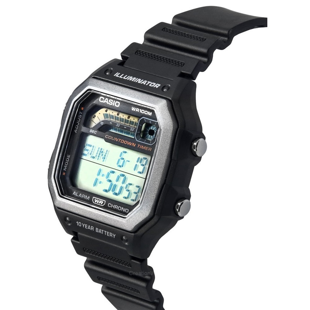 Reloj Casio Digital para Unisex WS-1600H-1A